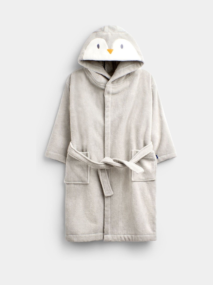 JoJo Maman Bébé Fleece Dressing Gown - صورة 1 من 4 JoJo Maman Bébé Fleece Dressing Gown - صورة 1 من 4