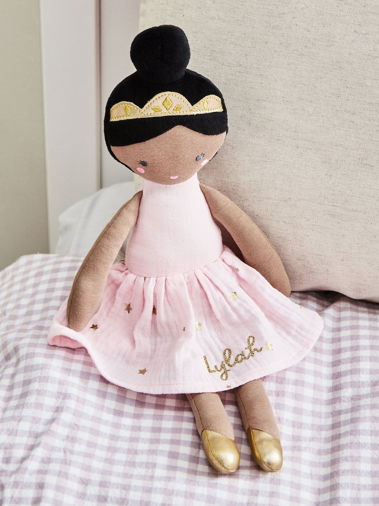 Personalised Ballerina Doll Brunette Hair by My 1st Years - Image 1 of 3