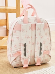 Personalised Bow All-Over Print Medium Backpack by My 1st Years - Image 2 of 3