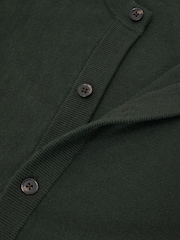 Reiss Forest Green Stoke Wool-Cashmere Jersey-Knit Cardigan - Image 6 of 6