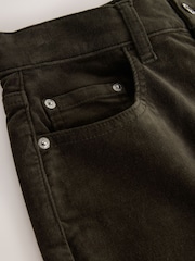 Колір хакі - Corduroy Stovepipe Jeans - Image 7 of 8