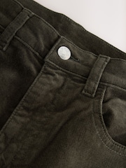 Колір хакі - Corduroy Stovepipe Jeans - Image 8 of 8