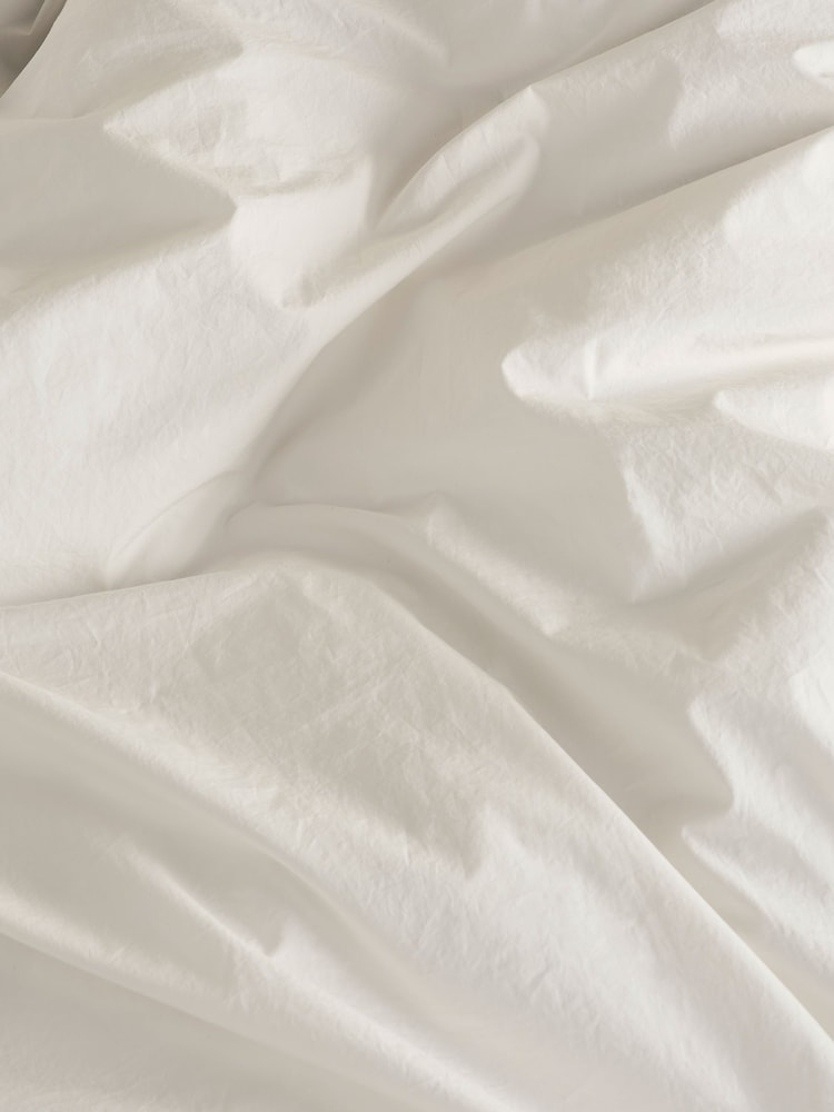 Bedfolk Cloud Relaxed Cotton Deep Fitted Sheet - Image 5 of 5