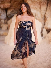 Seaspray Gold Sarong Sahara Cover-Up - Image 1 of 6