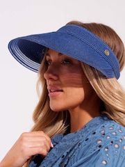 Seaspray Blue Jess Visor Hat - Image 4 of 5