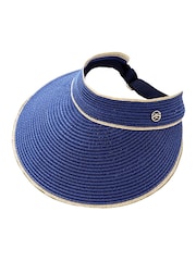 Seaspray Blue Sascha Visor Hat - Image 4 of 5