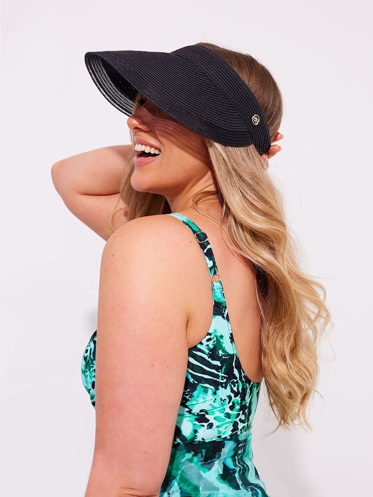 Seaspray Black Jess Visor Hat - Image 2 of 5