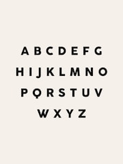 Personalised Block Initials Canvas Tote Bag by No Ordinary Gift - Image 2 of 2