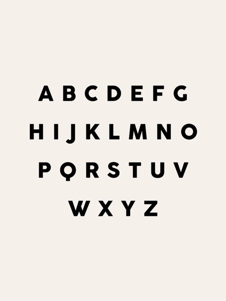 Personalised Block Initials Canvas Tote Bag by No Ordinary Gift - Image 2 of 2 Personalised Block Initials Canvas Tote Bag by No Ordinary Gift - Image 2 of 2