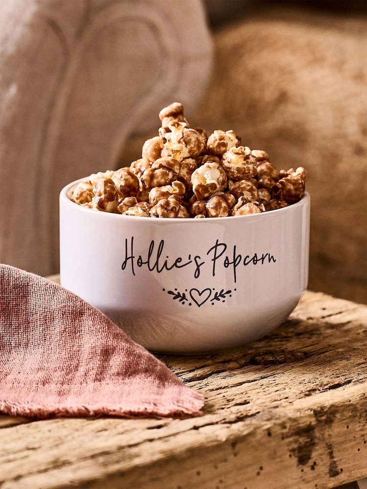 Personalised Snack Bowl by No Ordinary Gift - Image 1 of 2