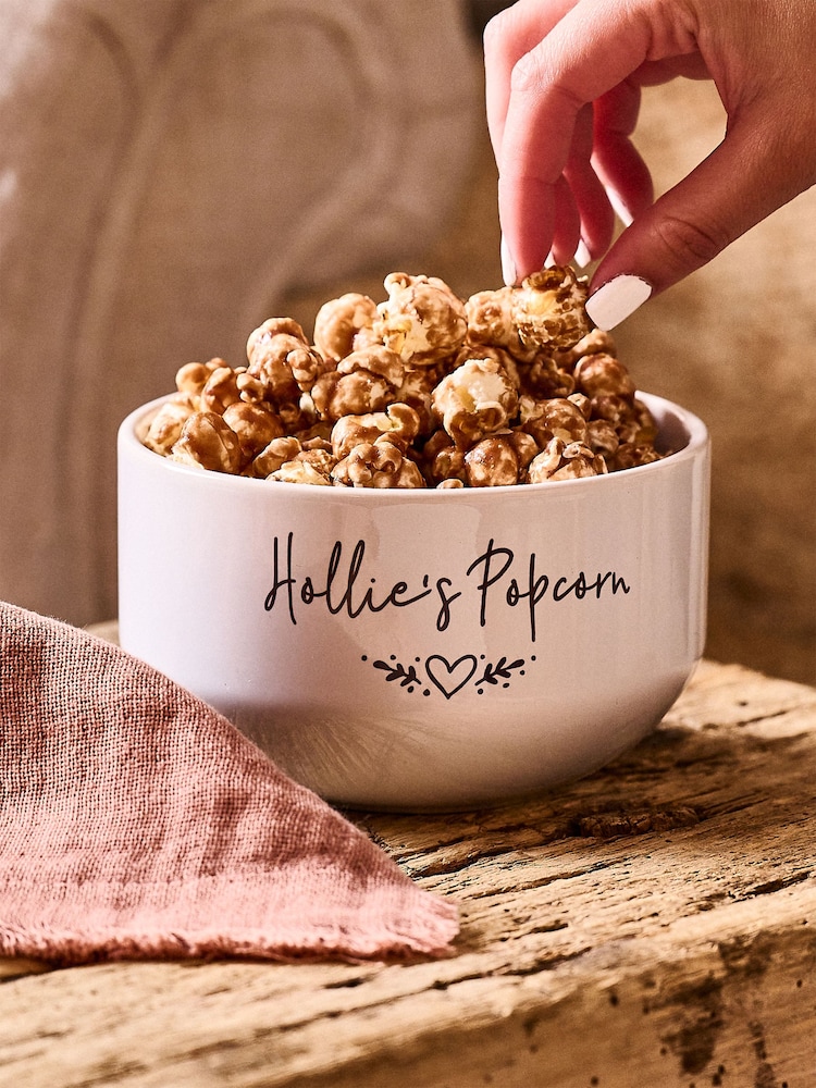 Personalised Snack Bowl by No Ordinary Gift - Image 2 of 2