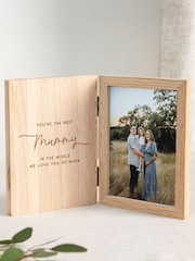 The World's Best Personalised Wooden Photo Frame by No Ordinary Gift - Image 1 of 1