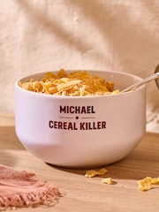 Personalised Cereal Snack Bowl by No Ordinary Gift - Image 1 of 1