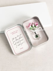 A Dozen Forever Roses Keepsake in Mini Tin by No Ordinary Gift - Image 3 of 5