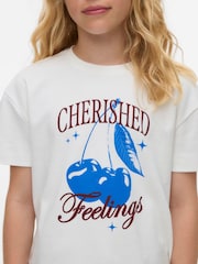 VERO MODA White Short Sleeve T-Shirt - Image 2 of 4