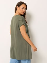 Grønn - Yours Curve Grown On Cover-Up med ermer - Bilde 3 av 5