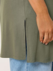 Grønn - Yours Curve Grown On Cover-Up med ermer - Bilde 4 av 5