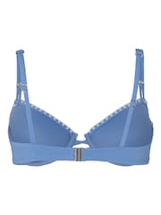 Hunkemoller Blue Joburg Bikini Top - Image 5 of 5