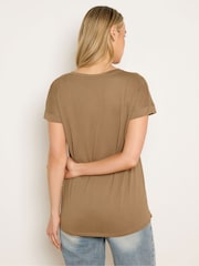 حزمة من 2 تيشرتات برقبة سبعة من Long Tall Sally - صورة 3 من 8