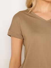 حزمة من 2 تيشرتات برقبة سبعة من Long Tall Sally - صورة 5 من 8