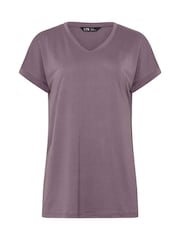 حزمة من 2 تيشرتات برقبة سبعة من Long Tall Sally - صورة 8 من 8