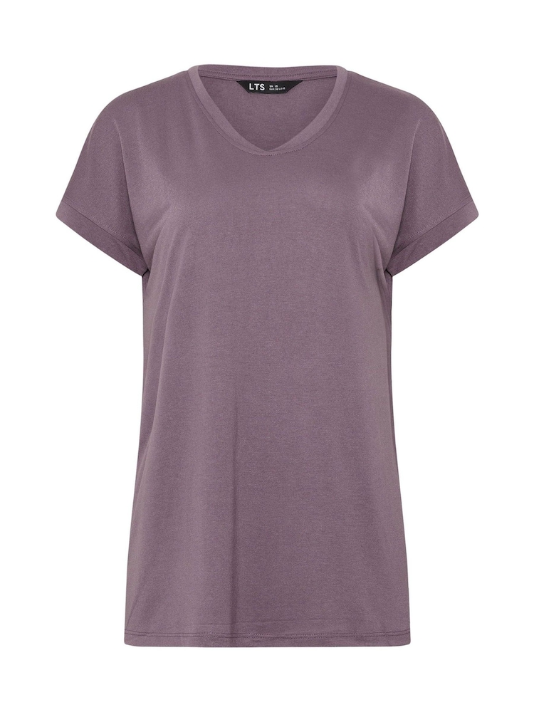 حزمة من 2 تيشرتات برقبة سبعة من Long Tall Sally - صورة 8 من 8