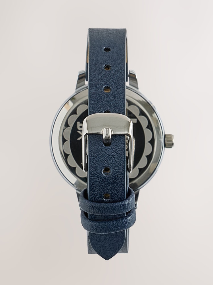 Navy Sausage Dog Watch - Image 2 of 3 Navy Sausage Dog Watch - Image 2 of 3