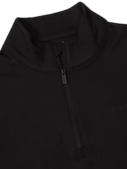 Negru - Calvin Klein Golf Quinta Quarter Zip Base Layer - Imaginea 8 din 10