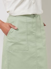 M&Co Green Midi Denim Skirt - Image 5 of 6