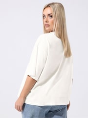 Yours Curve Limited Tropical Fruit Graphic تيشرت - Image 3 of 5