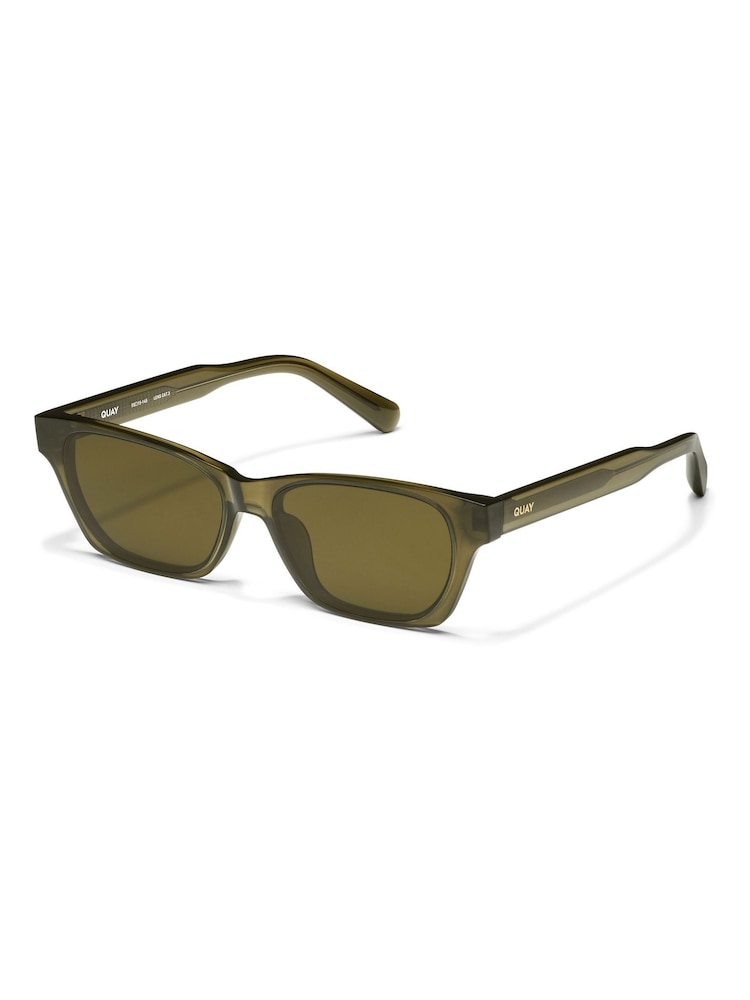 QUAY Green In The City Sunglasses - Image 4 of 4