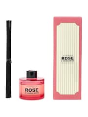 Oliver Bonas Pink Firma Rose & Sandalwood Reed Diffuser - Image 4 of 4