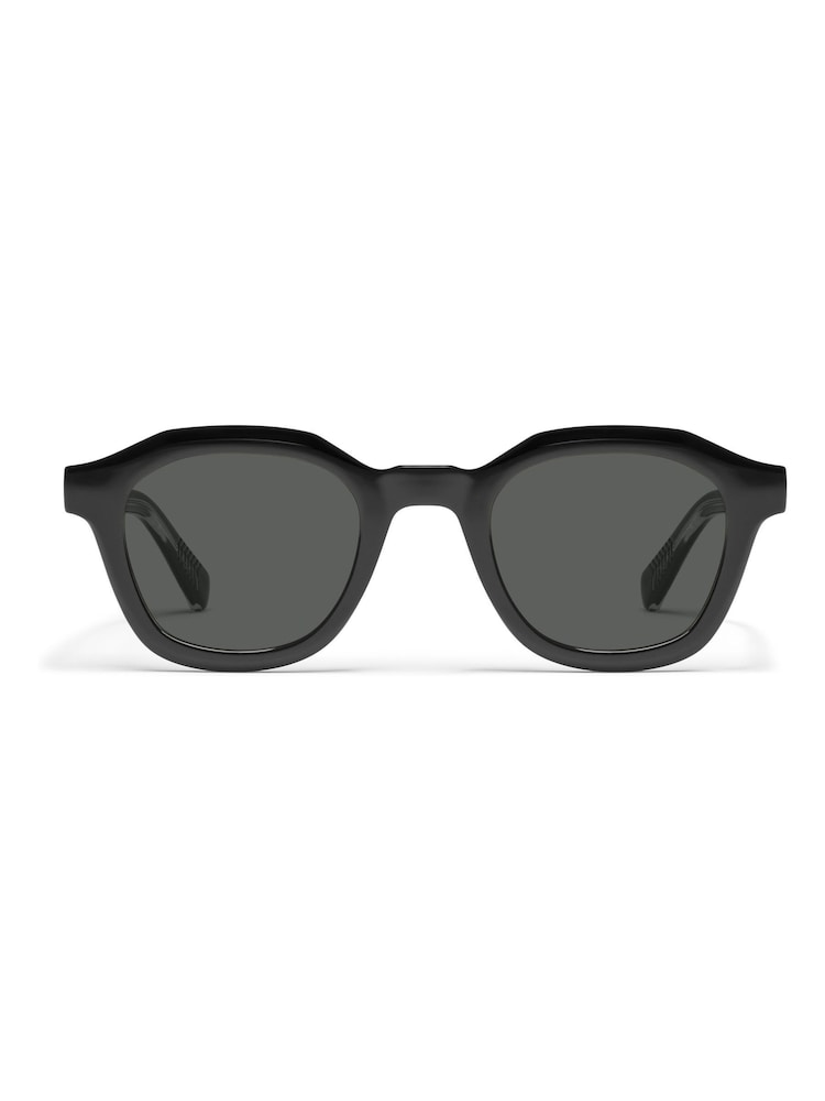 QUAY Black Roll Film Polarized Sunglasses - Image 1 of 2