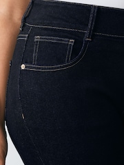 Indigo Blue Hourglass Flare Leg Denim Jeans - Image 4 of 7