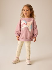 Pink Unicorn Sweatshirt and Legging Set (3mths-7yrs) - Image 1 of 5