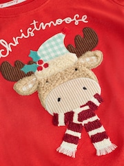 Red Christmoose Check Christmas Pyjamas (9mths-10yrs) - Image 8 of 8