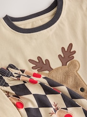 Béžové umístění Rudolf - Vánoční pyžamo (9měsíců -12let) - Obrázek 9 z 9
