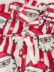 Red/White Santa Stripe Christmas Pyjamas (9mths-12yrs) - Image 8 of 9