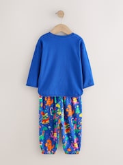 Blue Dino Christmas Pyjamas (9mths-12yrs) - Image 2 of 4