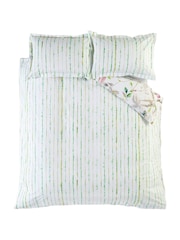 Designers Guild Fuchsia Pink Japanese Magnolia 200 Thread Count Duvet Cover set - Image 5 of 8