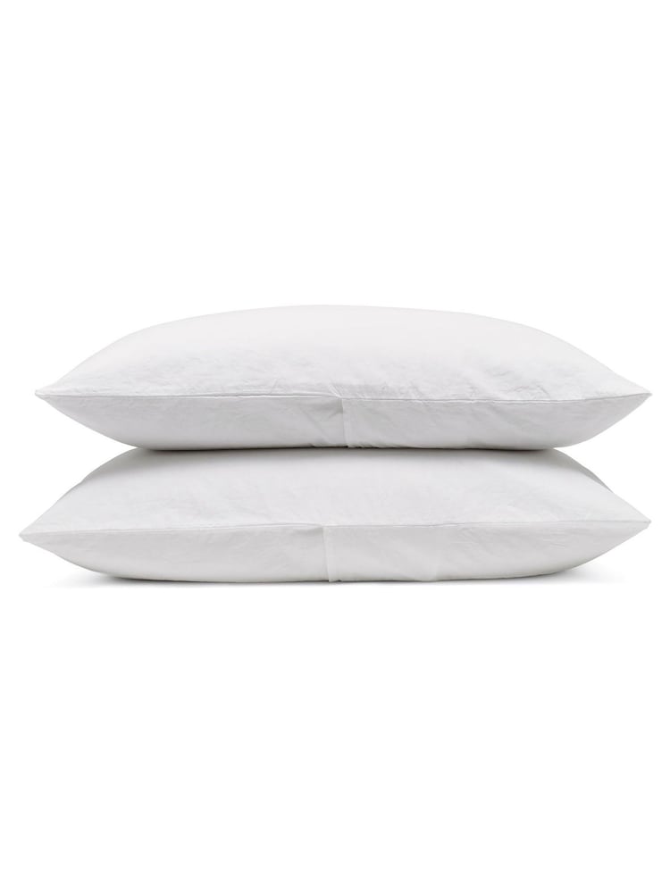 Bedfolk Relaxed Cotton Pillowcases Pair - Image 2 sur 4