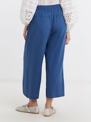 Albastru - Fustă pantaloni Jd Williams din amestec cu in cu croi larg - Imaginea 2 din 4