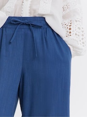 Albastru - Fustă pantaloni Jd Williams din amestec cu in cu croi larg - Imaginea 4 din 4