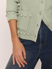 Mint Velvet Bobble Detail Cardigan - Bild 6 von 8