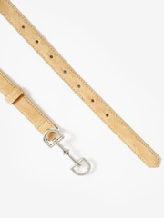 Mint Velvet Yellow Suede Snaffle Belt - Image 3 of 5