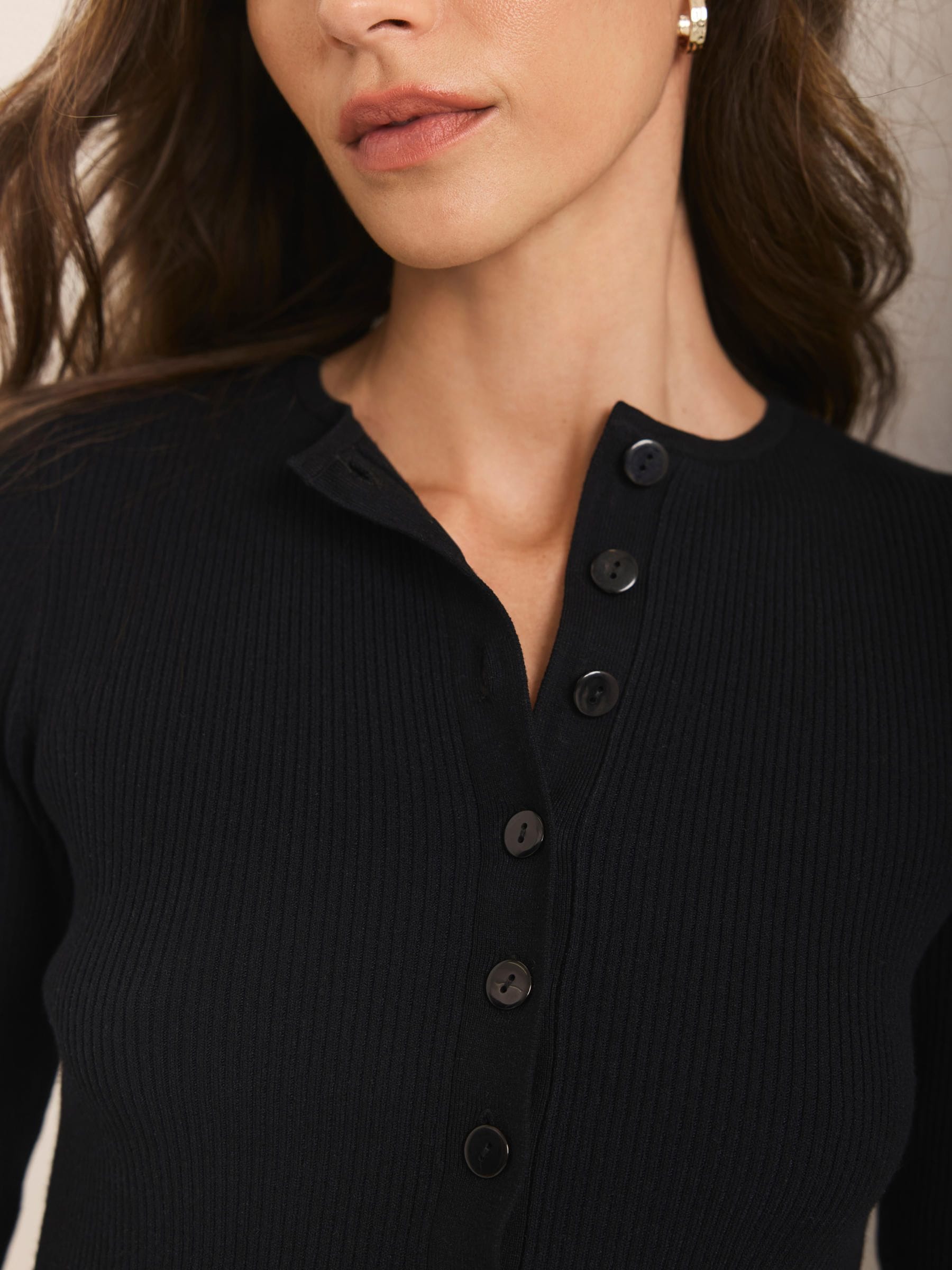 Buy Mint Velvet Black Peplum Knit Cardigan from Next USA