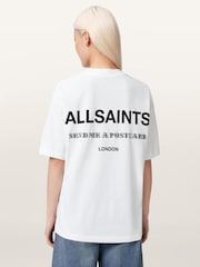 AllSaints White Dreamer Etta T-Shirt - Image 5 of 6