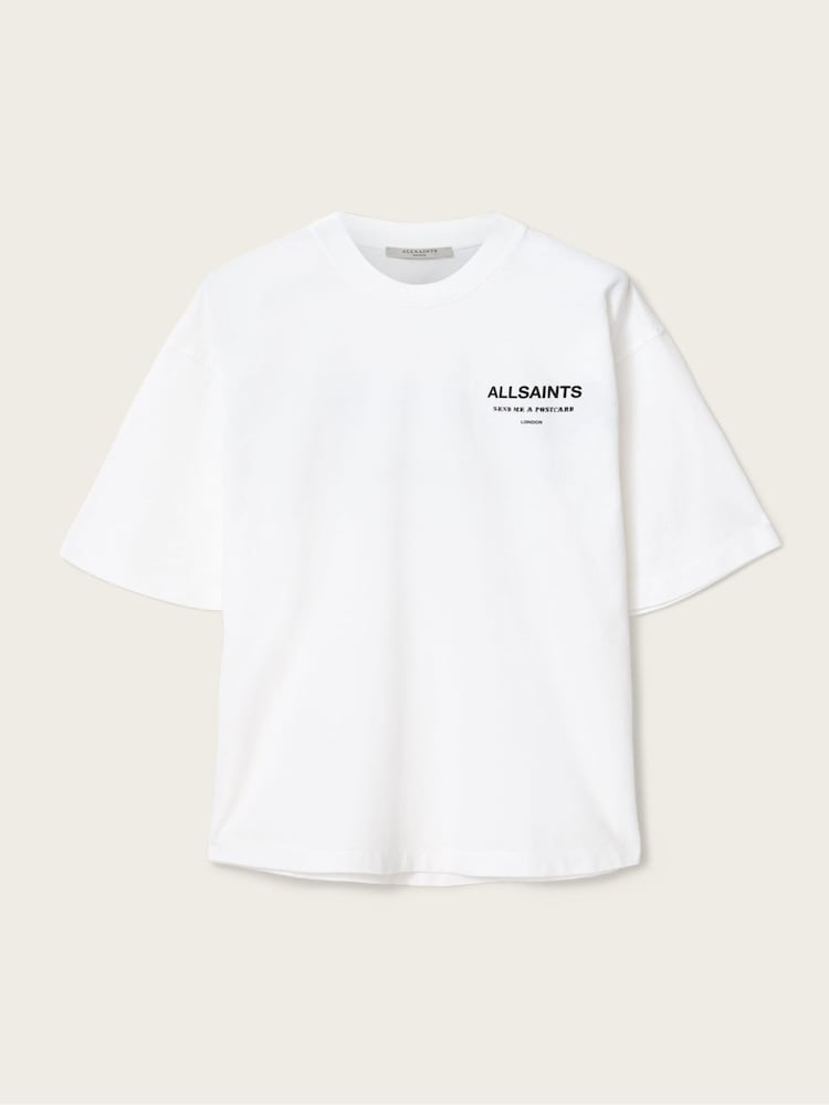 AllSaints White Dreamer Etta T-Shirt - Image 6 of 6 AllSaints White Dreamer Etta T-Shirt - Image 6 of 6