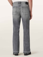 AllSaints Grey Flint Bootcut Jeans - Image 4 of 7