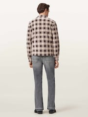 AllSaints Grey Flint Bootcut Jeans - Image 6 of 7